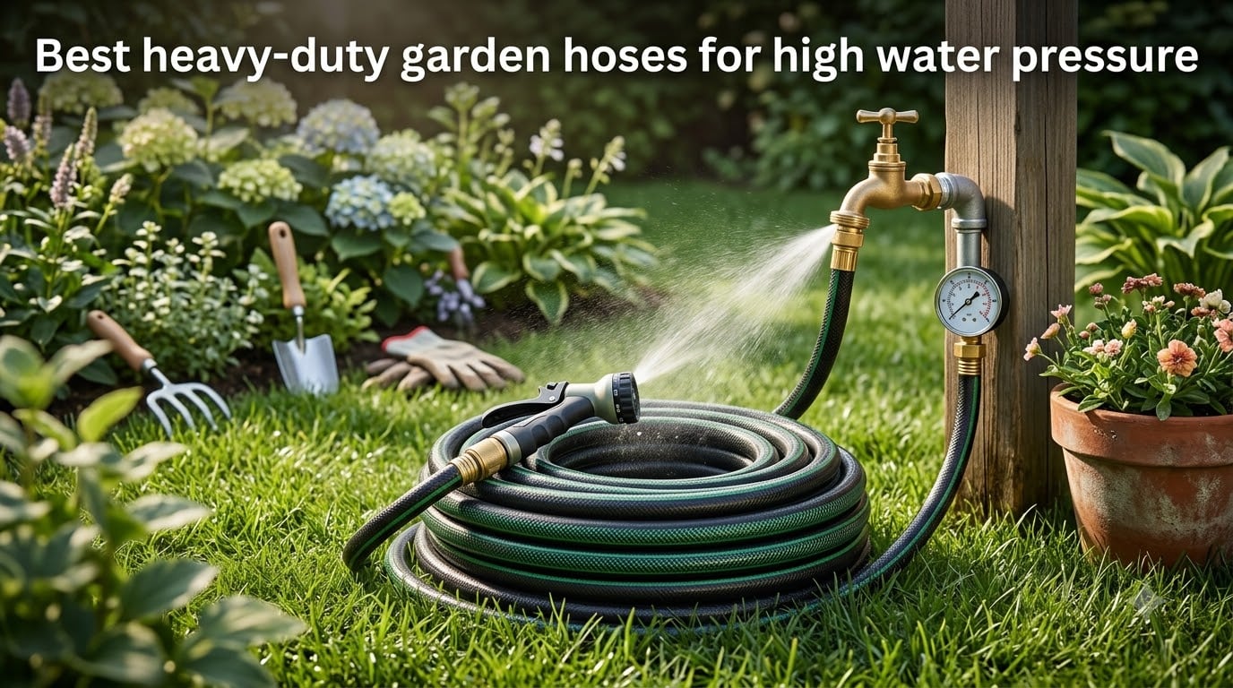 Best heavy-duty garden hoses for high water pressure