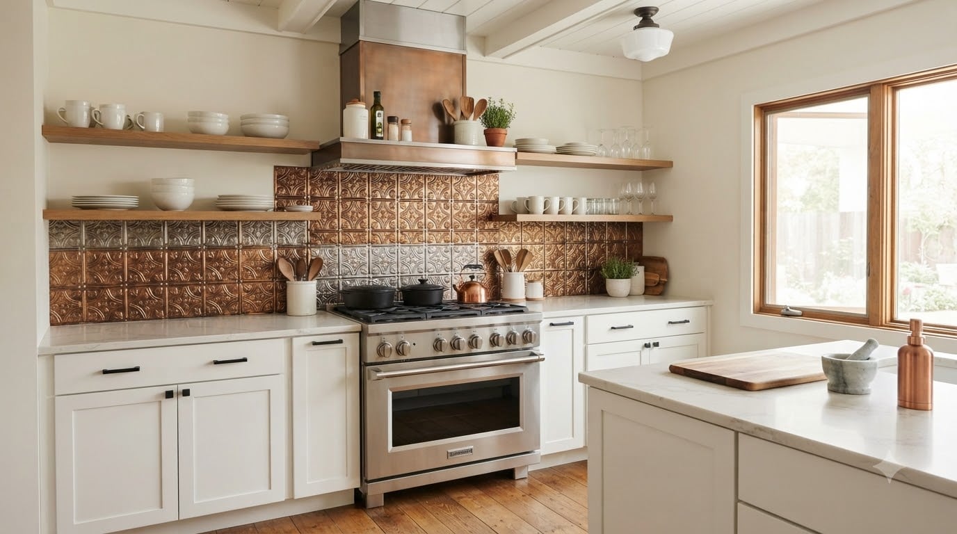 Best tin ceiling tiles for kitchen backsplashes