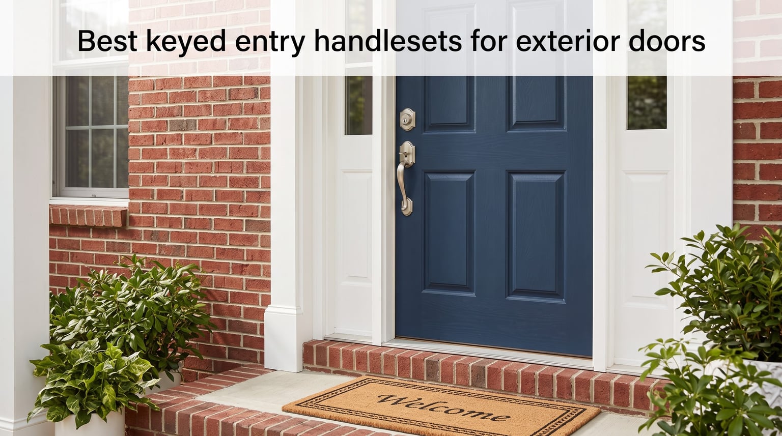 Best keyed entry handlesets for exterior doors