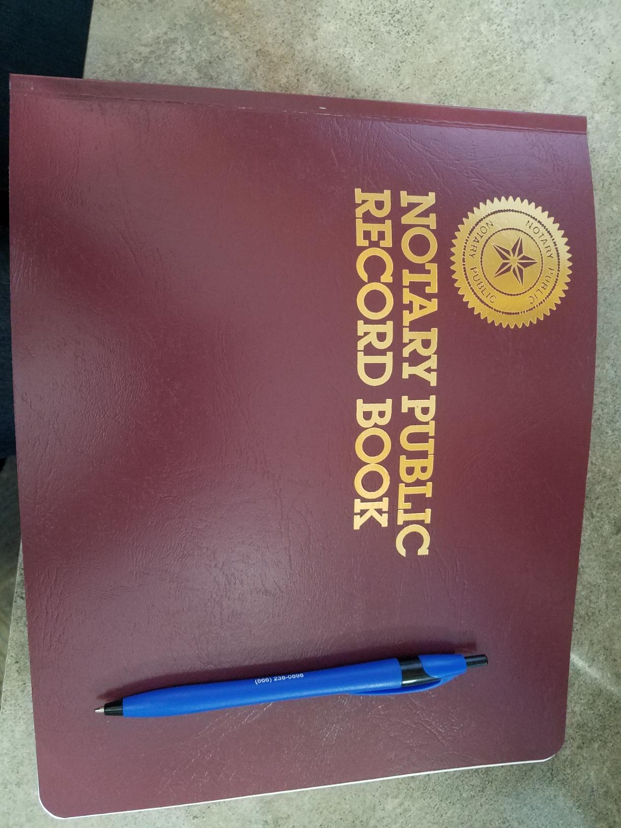 Dome Notary Public Record Book customer photo 2