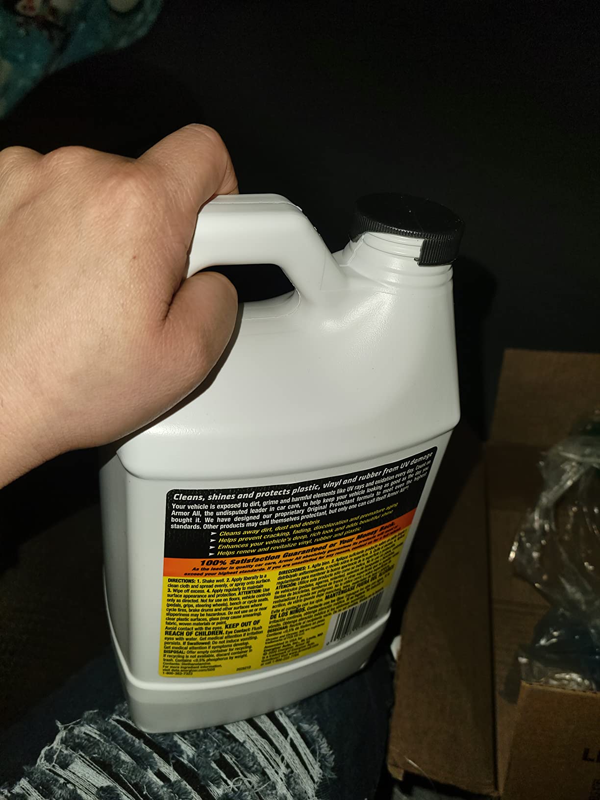 Armor All Car Protectant Refill, Car Interior Cleaner with UV Protection, 1 Gal Each, White, 128 Fl Oz (Pack of 1) customer photo 2