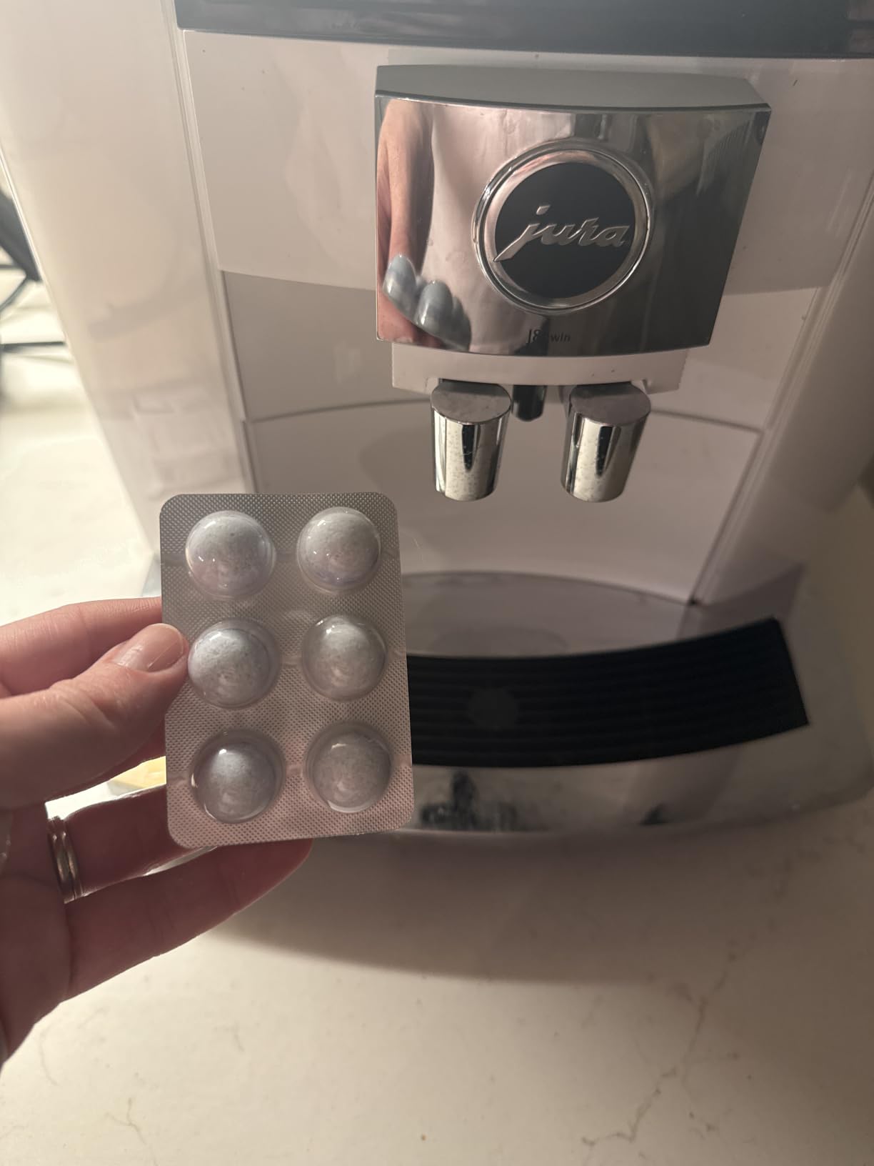 Jura 64308 Cleaning Tablets for All Automatic Coffee Centers, 6-Count customer photo 1
