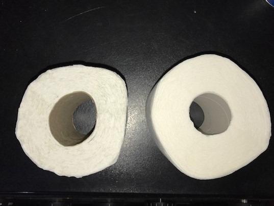 Camco 1-Ply RV Toilet Paper - 4 Rolls - Quick Dissolve & Septic Safe customer photo 1