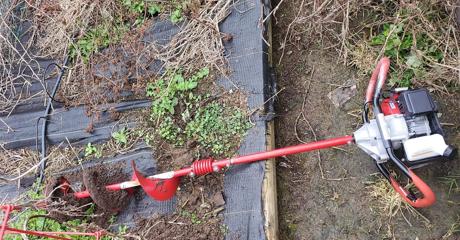 EARTHQUAKE E43 1-Person Earth Auger Powerhead with 43cc 2-Cycle Viper Engine customer photo 2