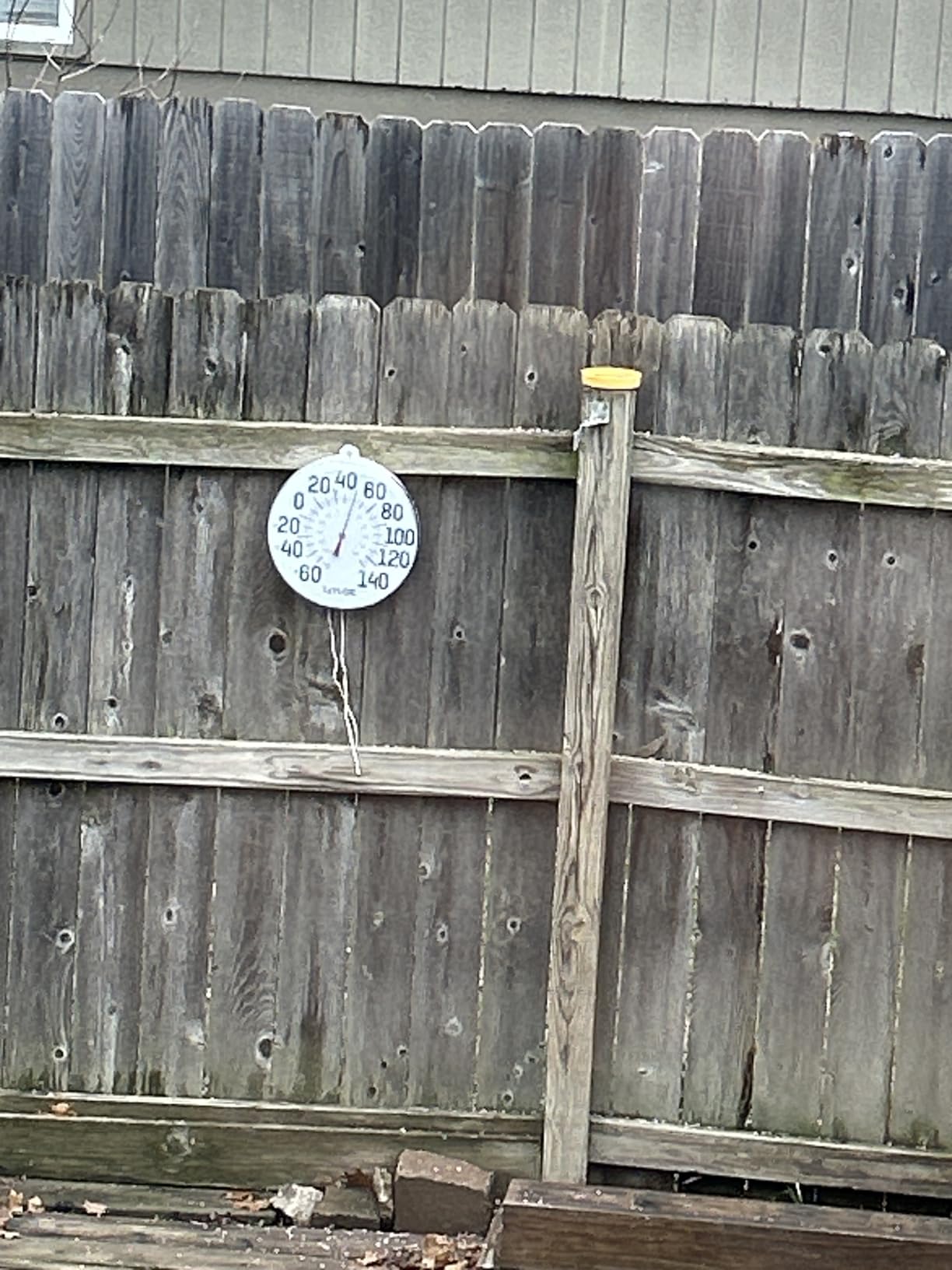 Taylor Metal Wall Indoor Outdoor Thermometer, Wireless Thermometer with Easy to Read Large Numbers for Patio, Pool, and Indoor Areas, 12-inch, White customer photo 2