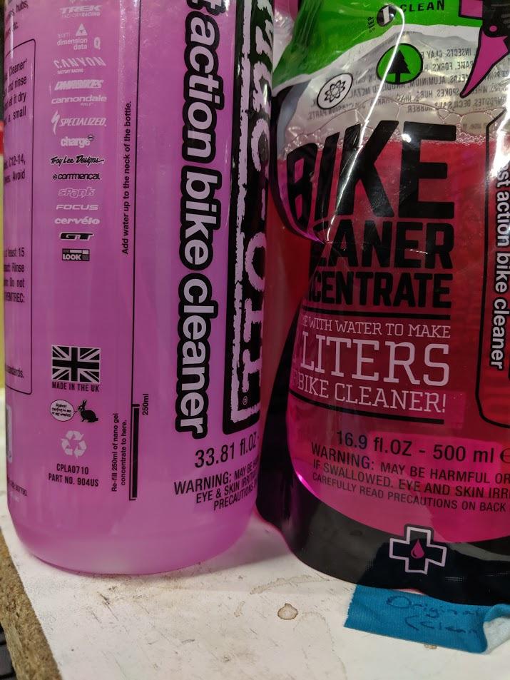 Muc Off Nano Tech Bike Cleaner | Advanced Nano Technology, Alkaline-Based Formula, Safe on Carbon Fibre, Bike Cleaner for MTB, Road & Gravel customer photo 1