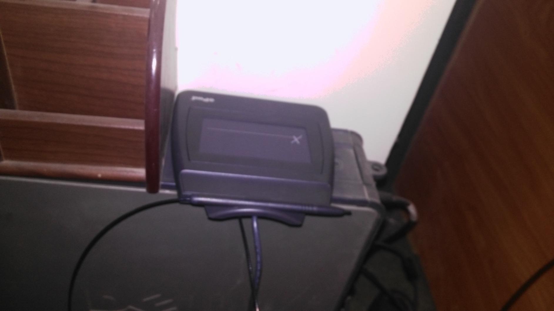 ePadlink VP9801 ePad-ink Electronic Signature Capture Pad, USB customer photo 1