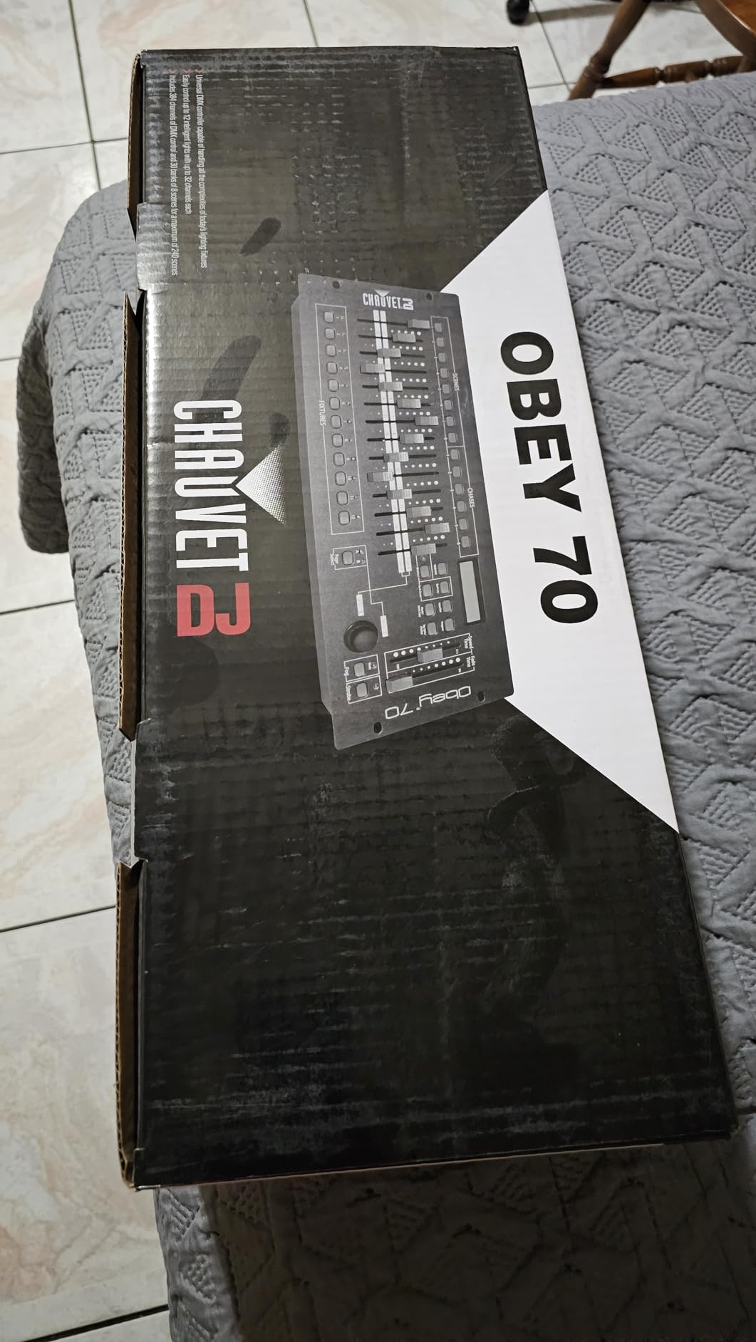 CHAUVET DJ Obey 70 Universal DMX-512 Controller customer photo 1