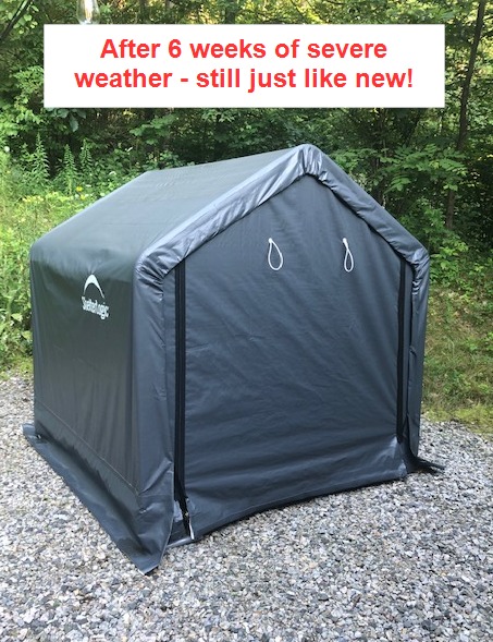 ShelterLogic 6' x 6' Shed-in-a-Box All Season Steel Metal Peak Roof customer photo 1