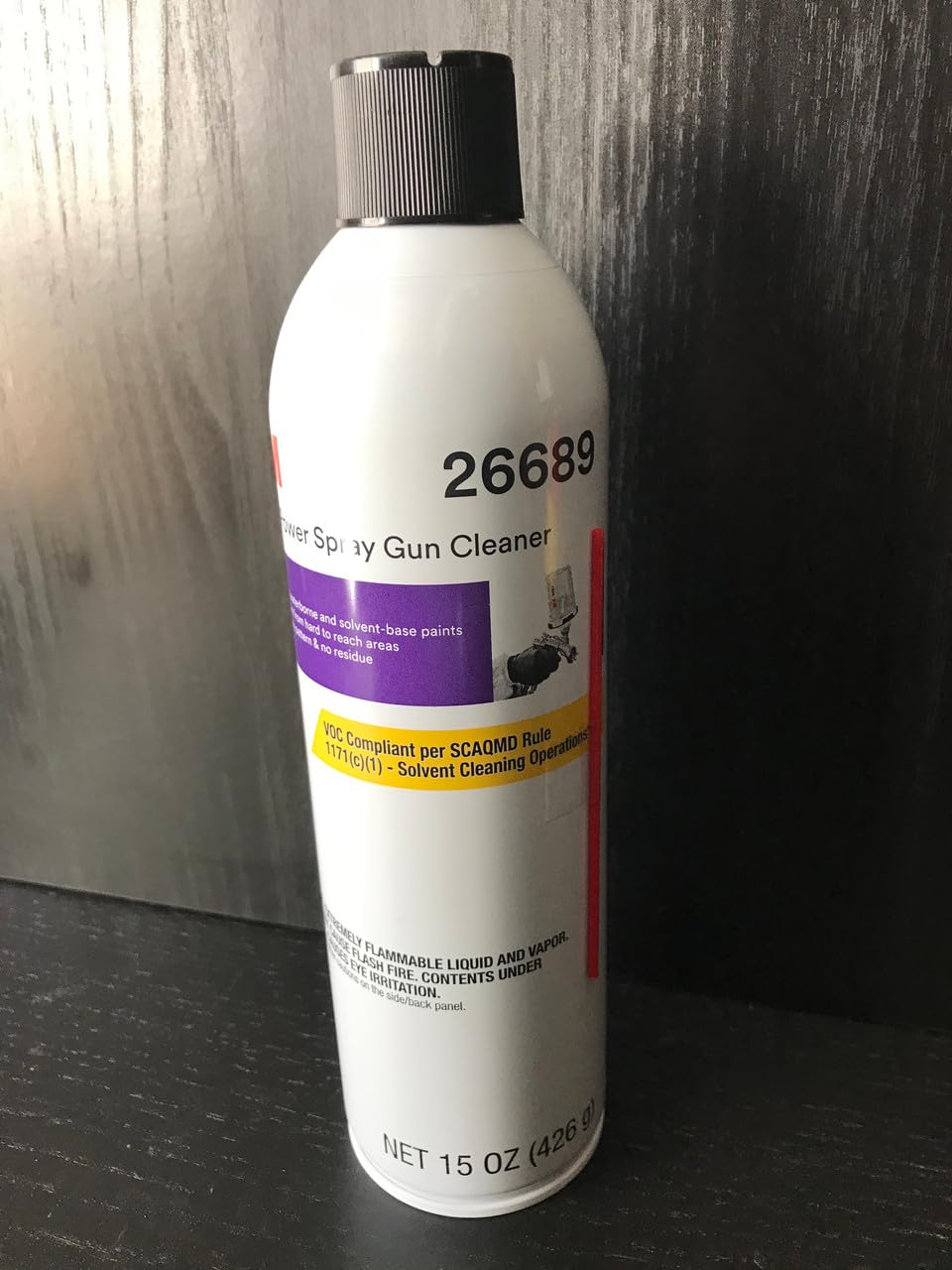 3M High Power Spray Gun Cleaner, 26689, 15 oz, Pack of 1 | Remove Paint and Coatings from Automotive Industrial Spray Equipment customer photo 1