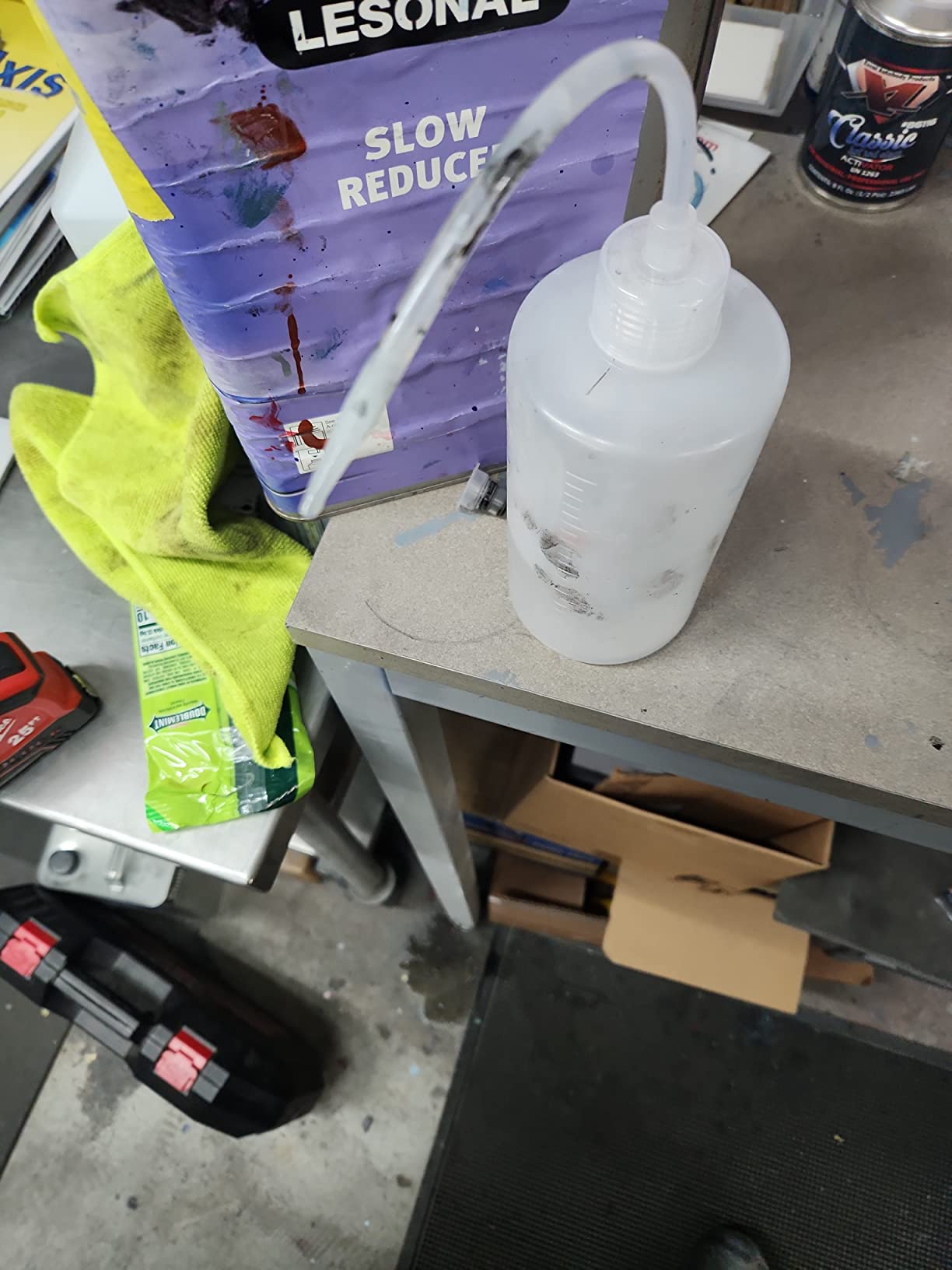 DeVilbiss DV192316 AUTOMOTIVE REFINISHING DPC-8 SOLVENT SQUEEZE BOTTLE customer photo 1