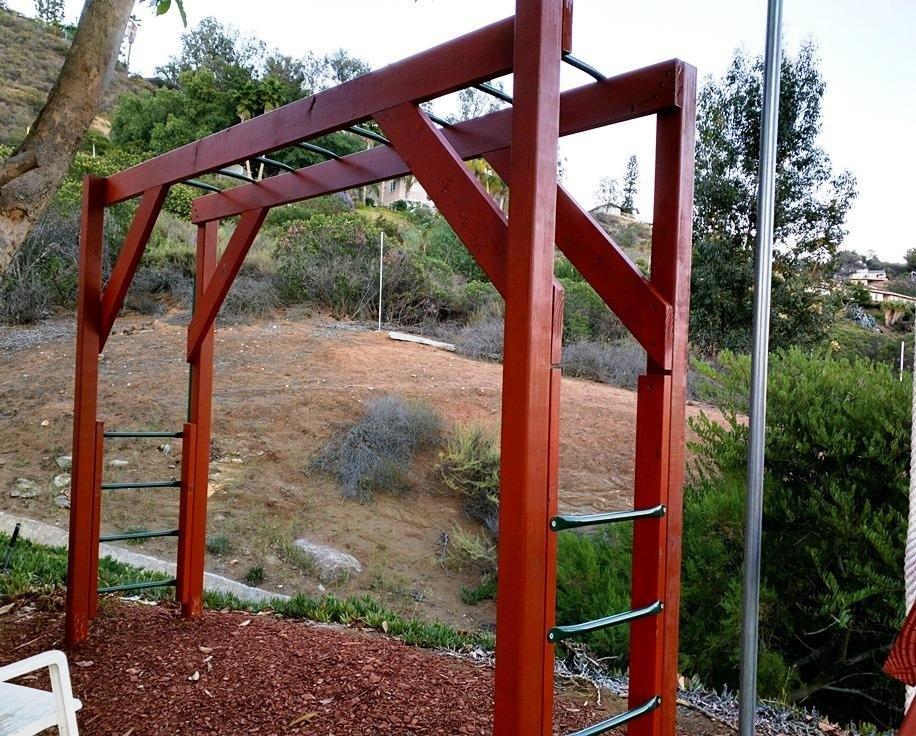 Swing-N-Slide WS 4564 Metal Monkey Bars with Six 21.5