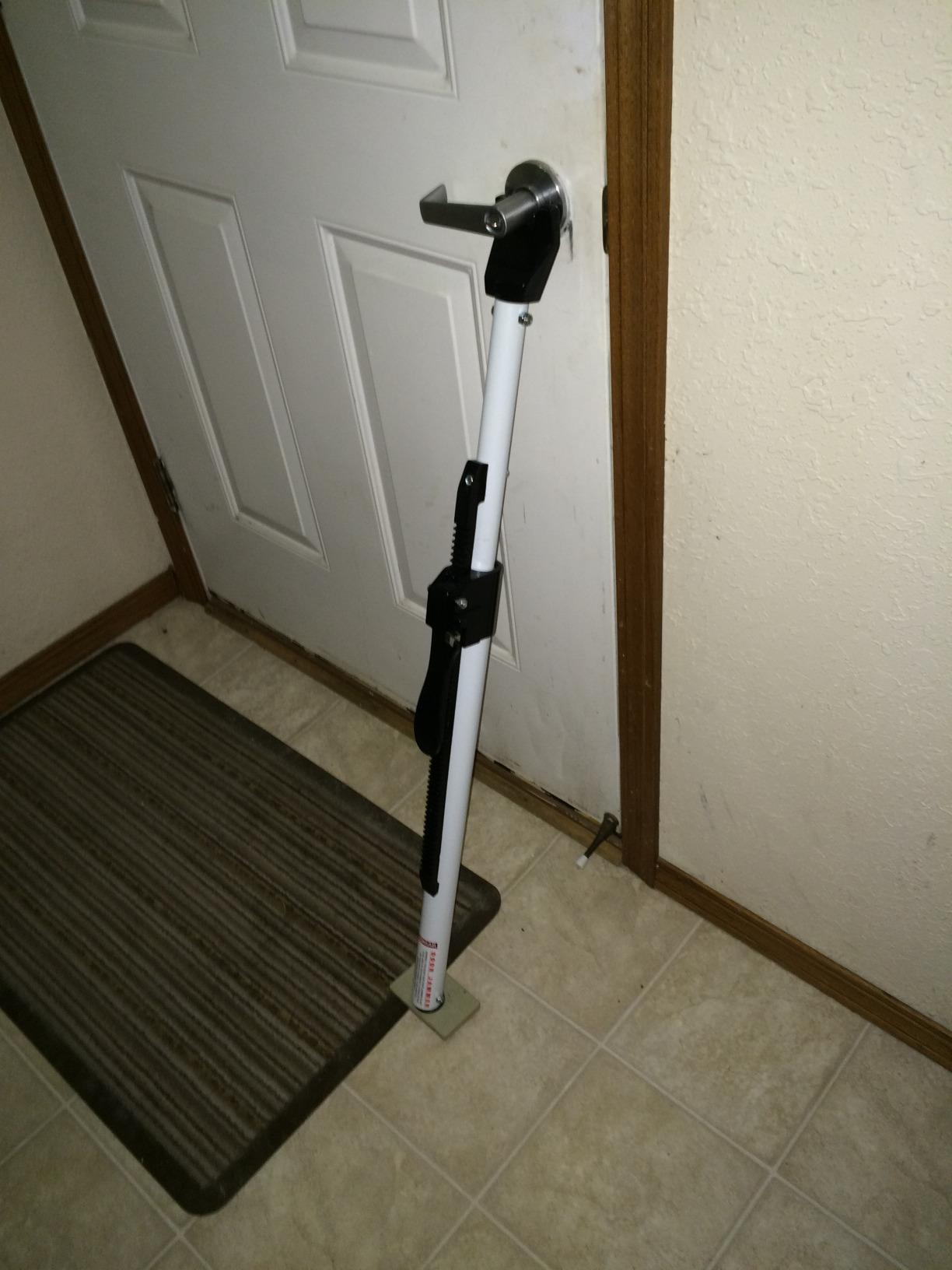 Buddybar Door Jammer Home Security Door Bar customer photo 2