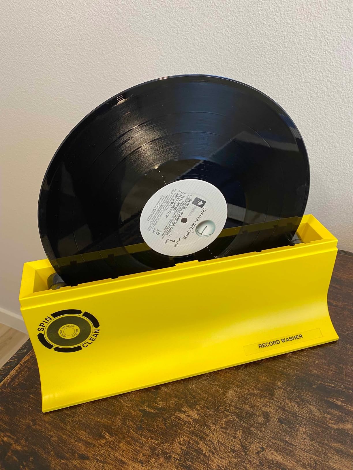 Spin-Clean Record Washer Kit | Vinyl Record Cleaner | Alcohol-Free Solution | Snap-in Rollers | Wedge-Fit Brushes | 2 Lint-Free Drying Cloths | Perfect for 33, 48 & 78 RPM customer photo 2