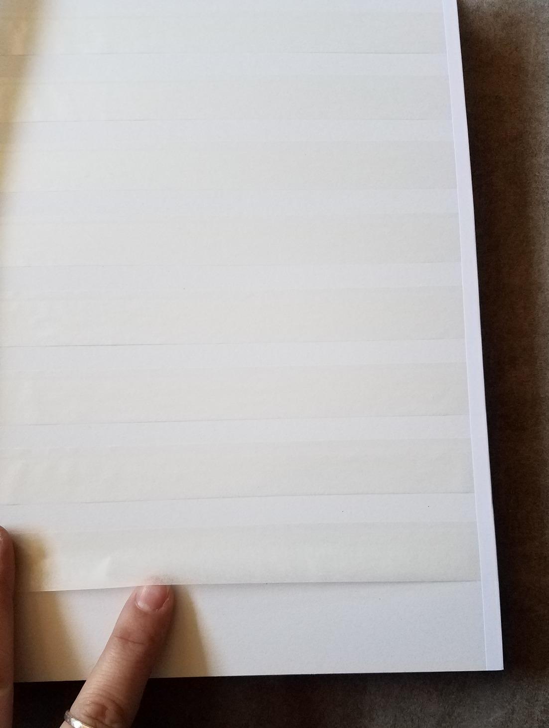Prophila stockbook Stamp Album (New) 60 White Sides, Black Cover customer photo 2