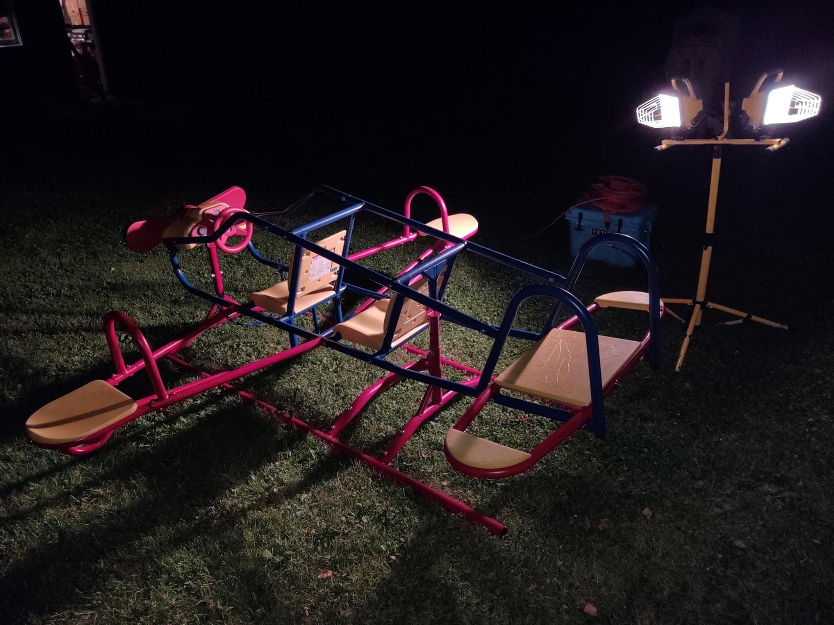 LIFETIME Airplane Teeter Totter Ace Flyer 151110 Primary Color Double Play customer photo 2