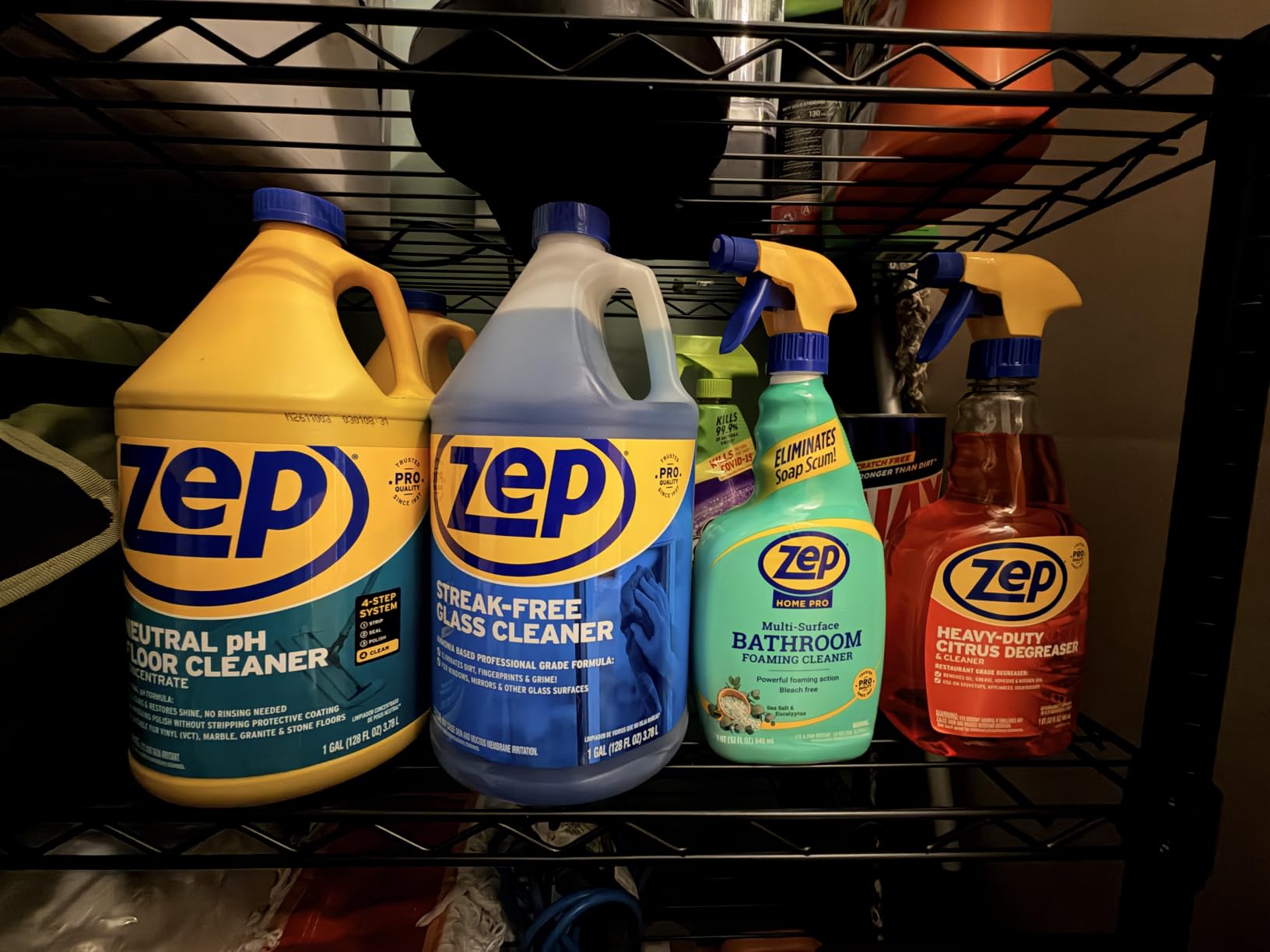 Zep Neutral PH Industrial Floor Cleaner - 1 Gallon - ZUNEUT128 - Concentrated Pro Trusted All-Purpose Floor Cleaner customer photo 1