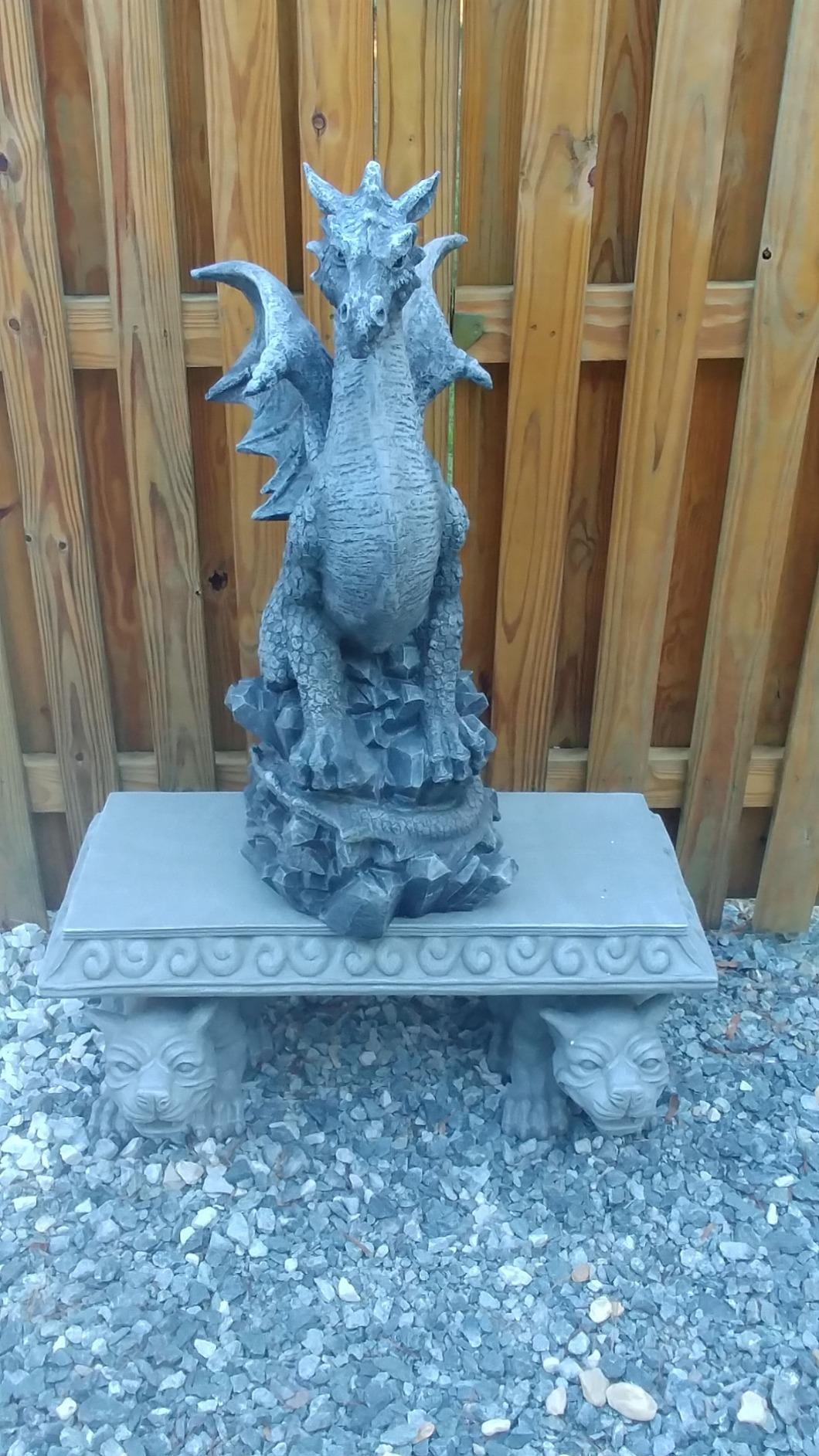 Design Toscano Blair Castle Sculptural Gargoyle Bench customer photo 2