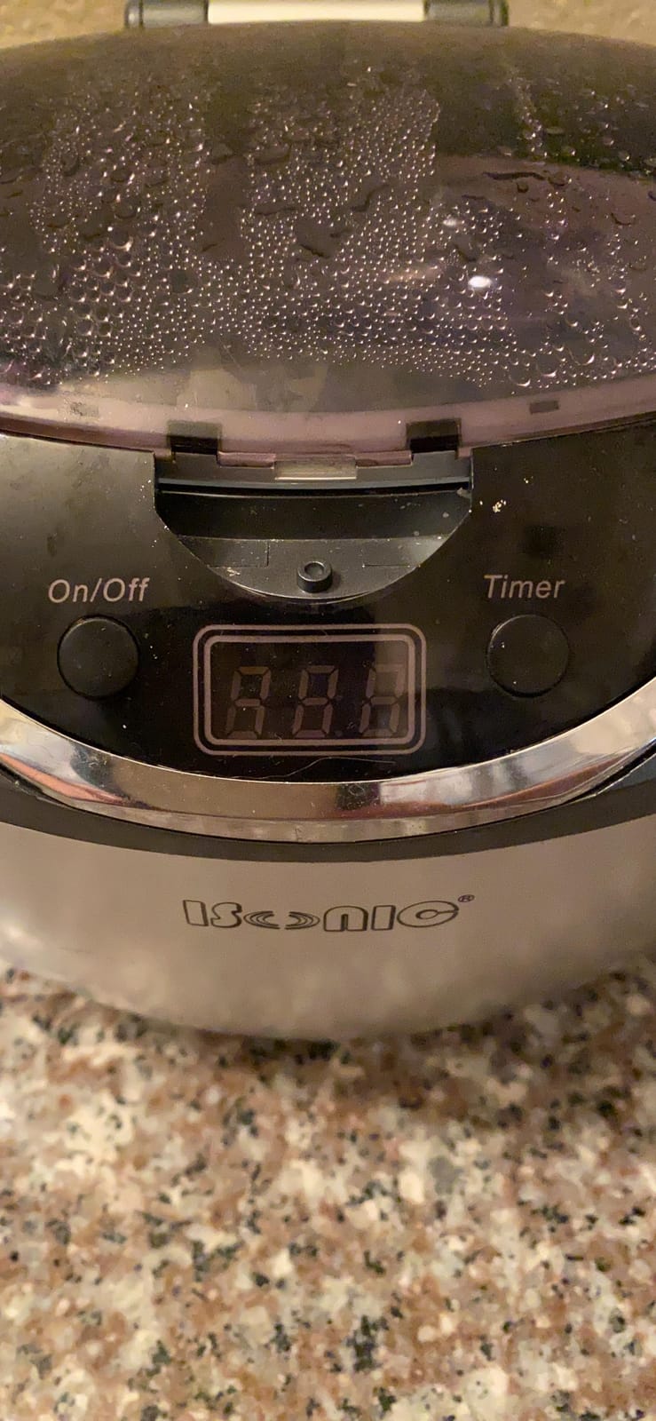 iSonic-D2840 Ultrasonic Cleaners, Personal Models - Silver customer photo 1