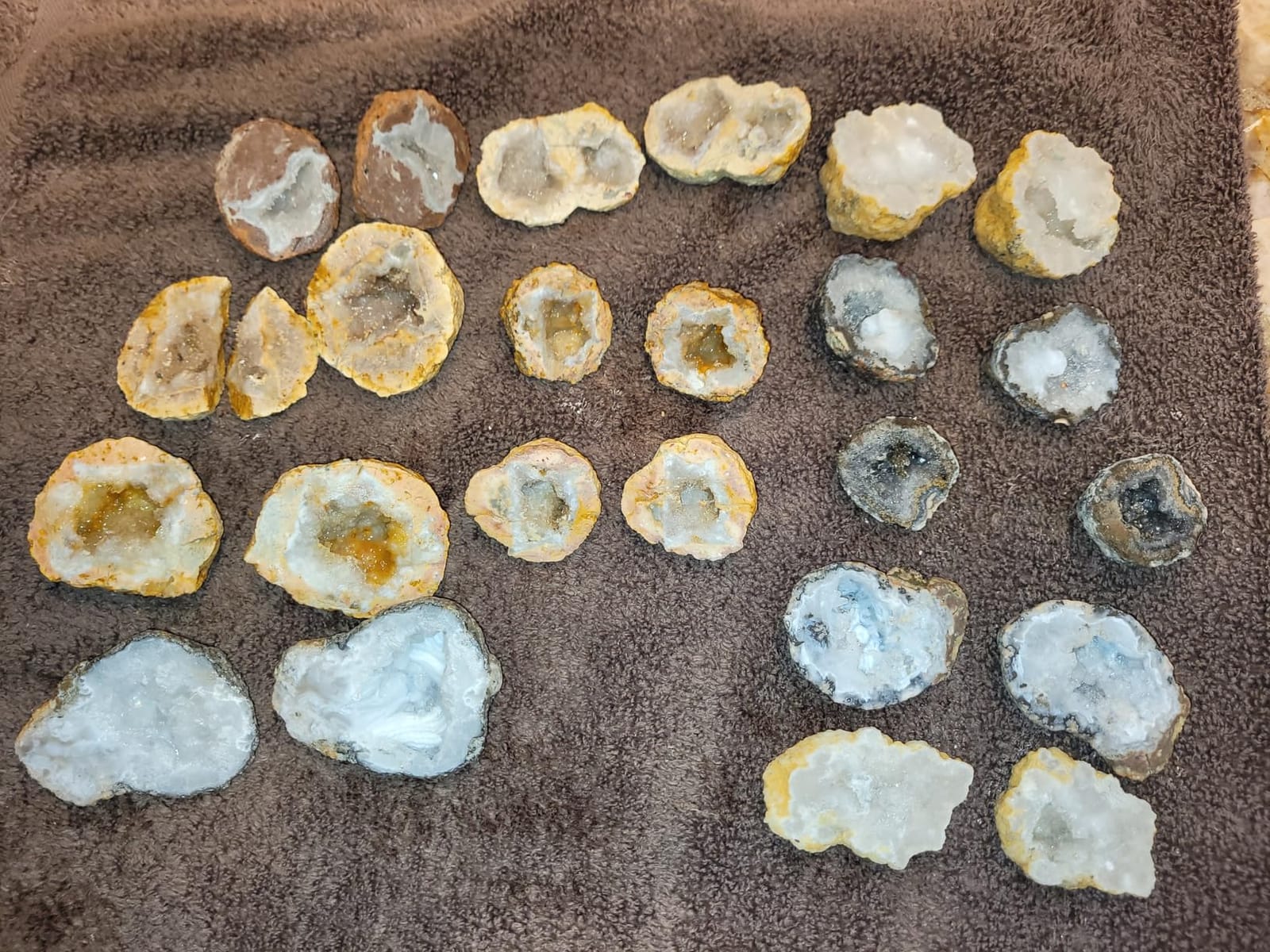 Large Size Break Open Geodes Kit 12 Whole Geodes By Ancient Treasure Adventures customer photo 1