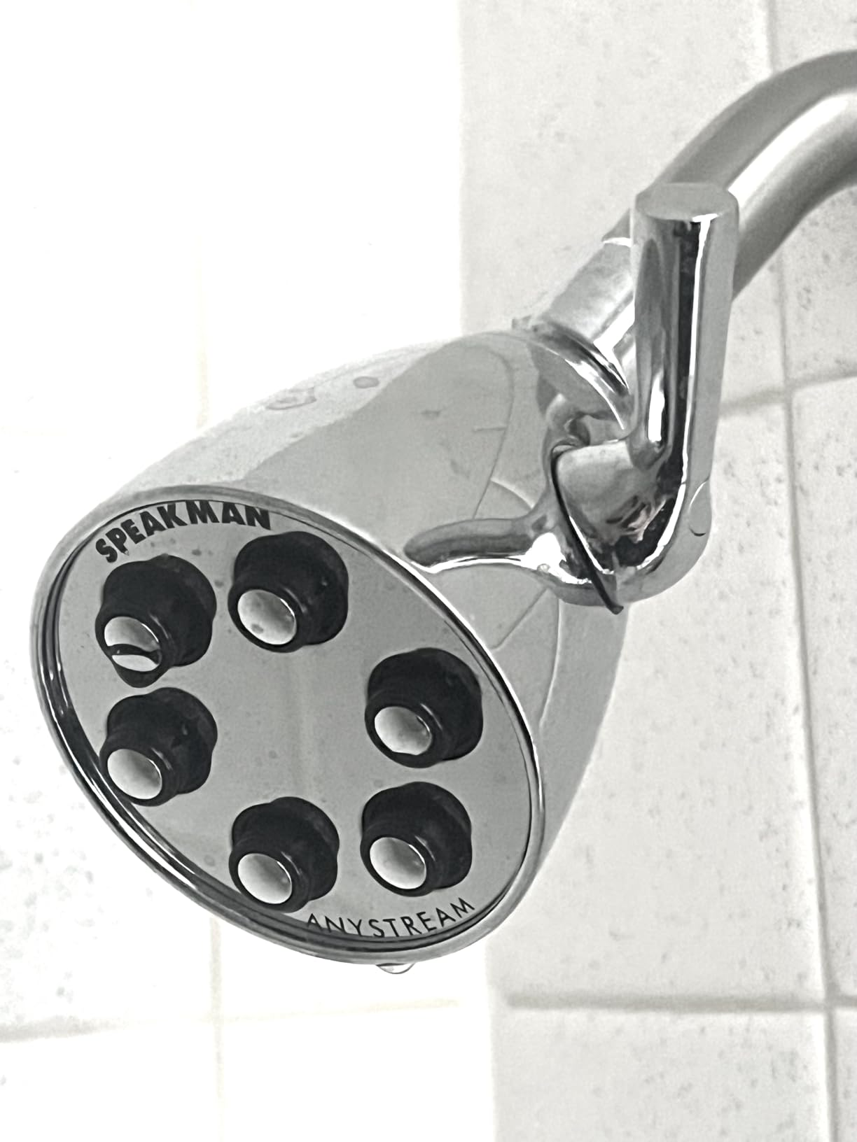 Speakman S-2252 Signature Icon Anystream Adjustable High Pressure Shower Head-2.5 GPM Solid Brass Replacement Bathroom Showerhead, Polished Chrome Finish customer photo 2