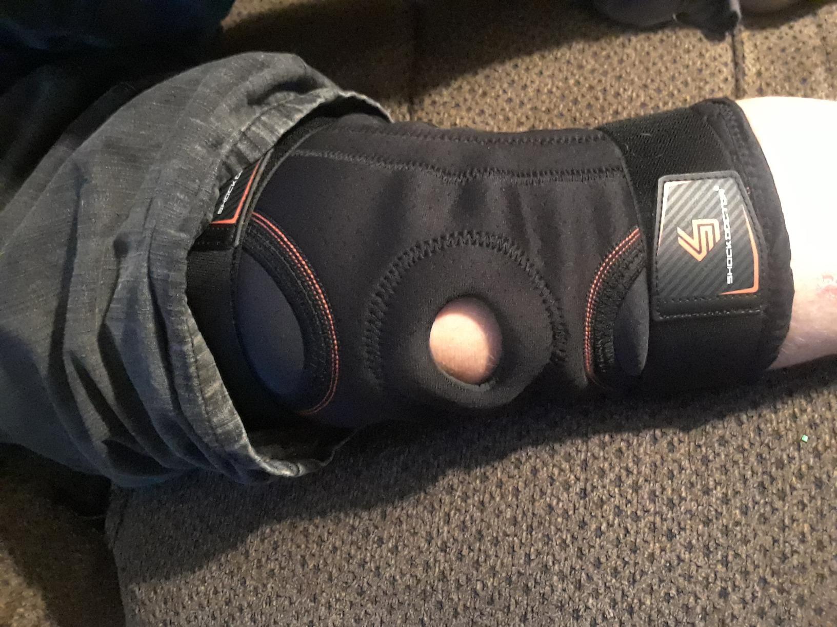 Shock Doctor Knee Brace, Compression Knee Brace for Men & Women, Stability, Patella Instability, Meniscus & Ligament Injuries customer photo 1