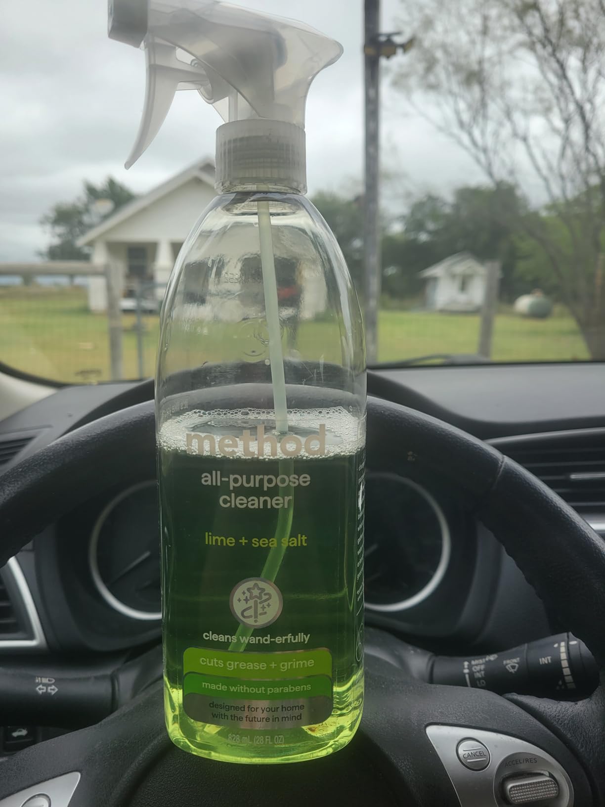 method All-Purpose Cleaner Spray, Lime + Sea Salt, 28 fl oz | Cuts Grease & Grime on Counters, Glass, Sealed Wood & Floors, for Kitchen & Bathroom, Controlled Mist, Streak Free customer photo 1
