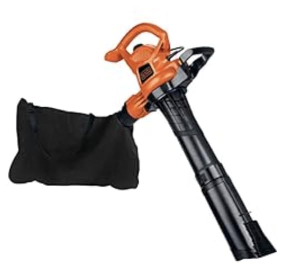 Black+Decker BV3600 Corded Leaf Blower Leaf Vacuum and Leaf Mulcher 3-in-1, Up to 230 MPH customer photo 1