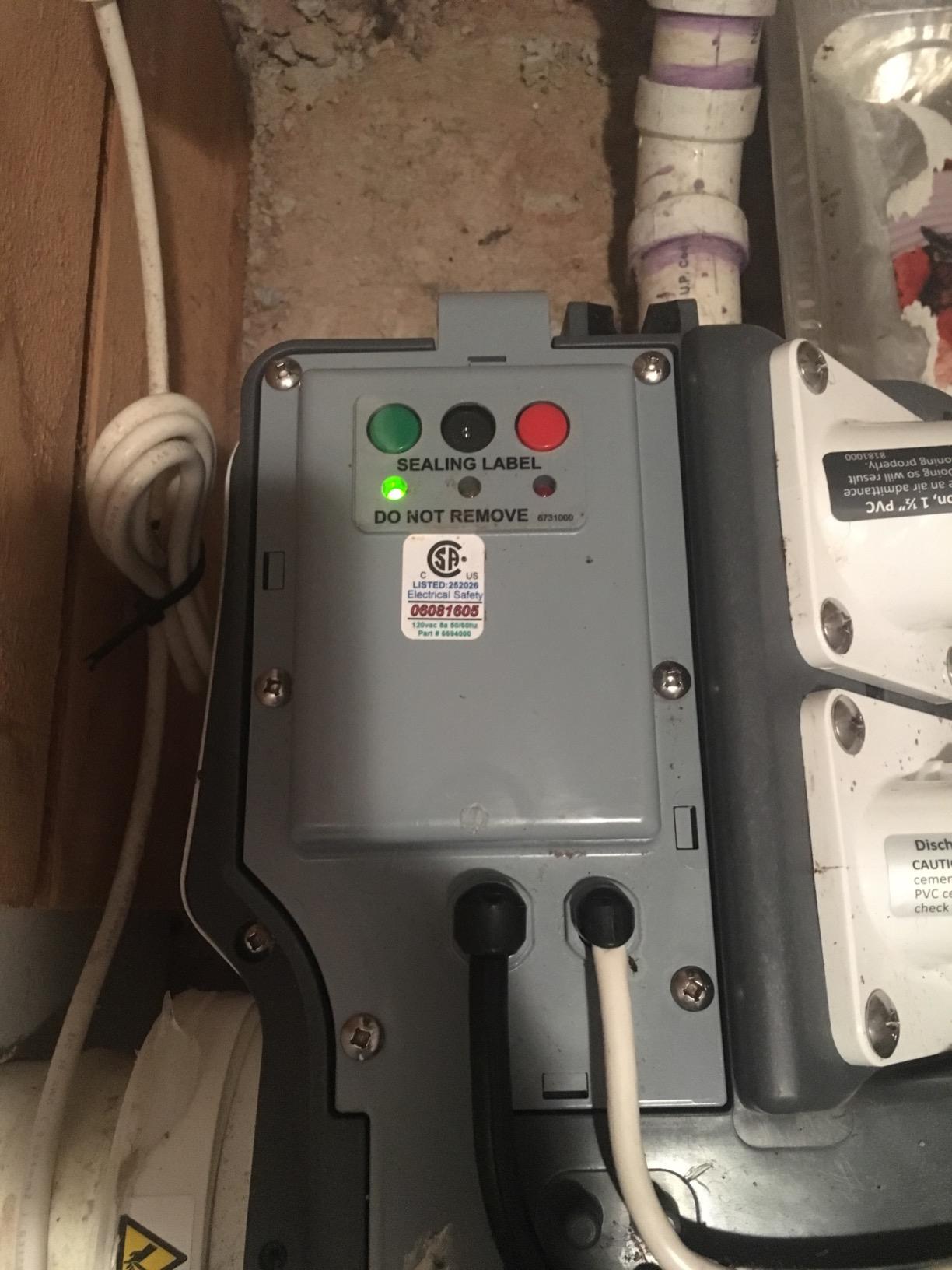 Liberty Pumps ASCENTII-ESW 1/2 HP, 115VESW Macerating Toilet customer photo 1