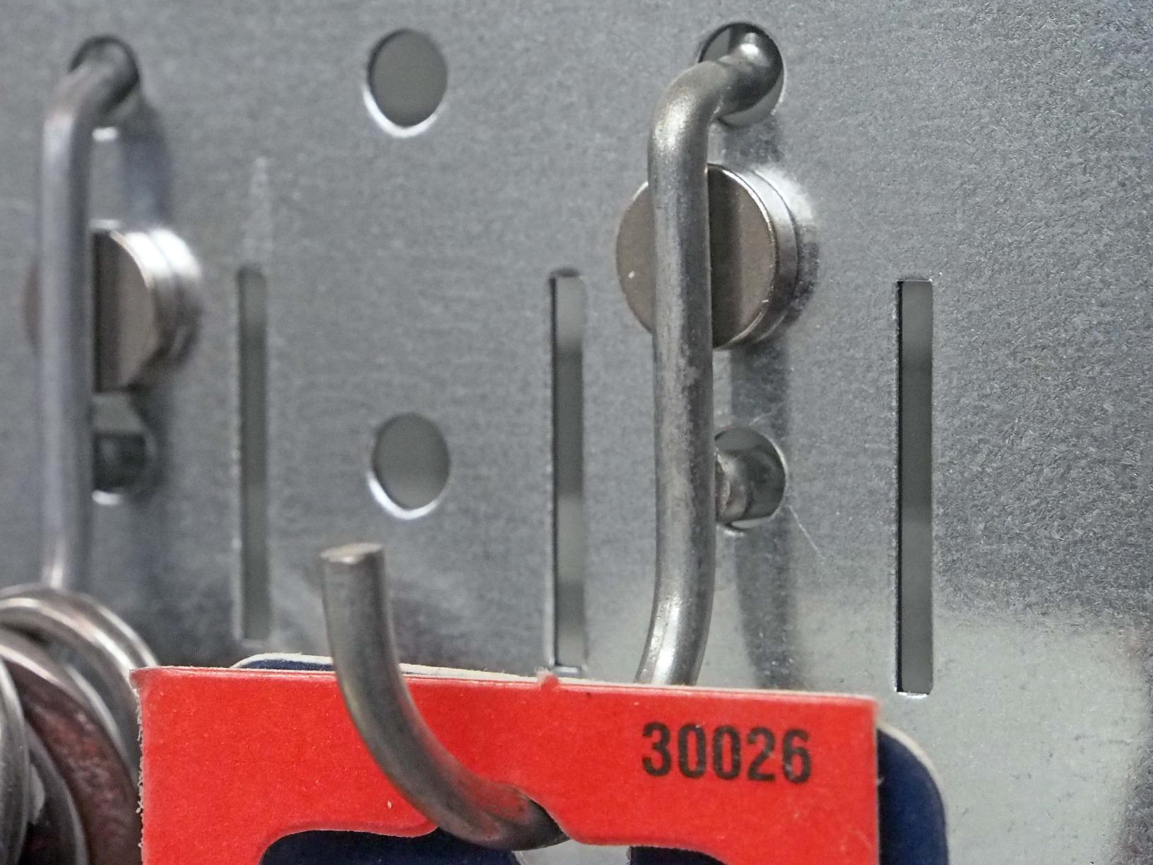 Wall Control Pegboard 16in x 32in Horizontal Galvanized Metal Pegboard Tool Board Panel customer photo 1