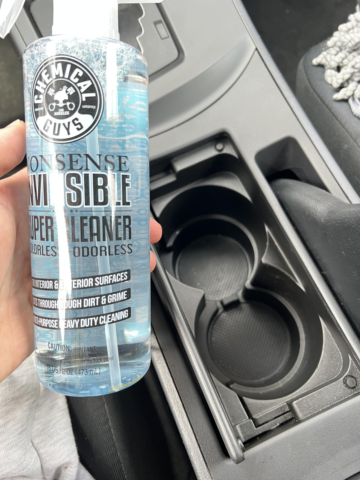 Chemical Guys, Nonsense Odorless All-Purpose Cleaner, Interior & Out, 16 oz | Colorless, odorless foaming cleaner lifts dirt from carpet, vinyl, plastic and engine bays, leaving no residue customer photo 1