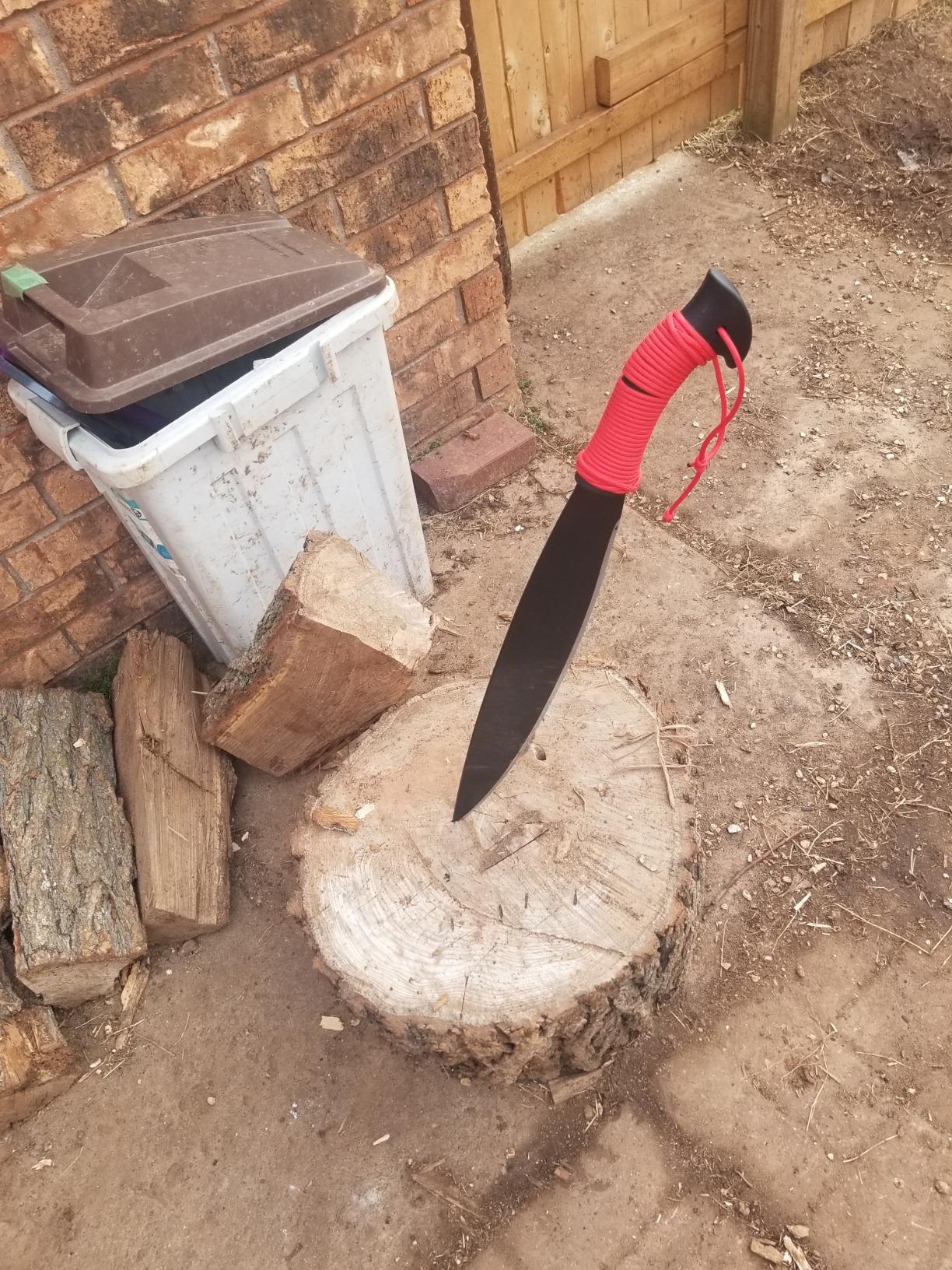 Cold Steel All Purpose Tactical Machete with Sheath customer photo 1