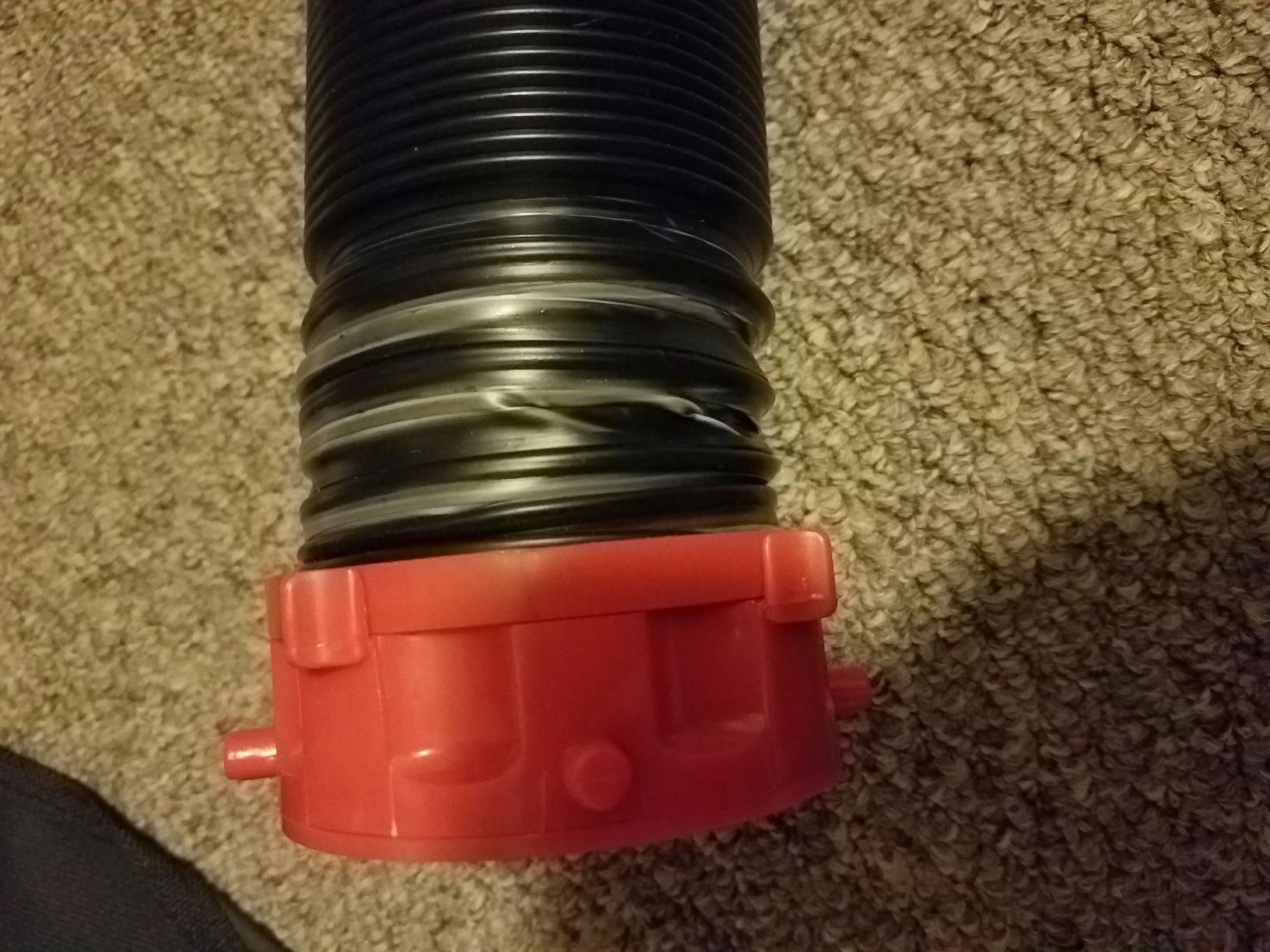 Valterra 20-Foot Dominator RV Sewer Hose Kit, Sewer Hose for RV Camper, Includes 2 Attachable 10-Foot Hoses with Rotating Fittings, 90 Degree Clearview Sewer Adapter, and 4 Drip Caps customer photo 2