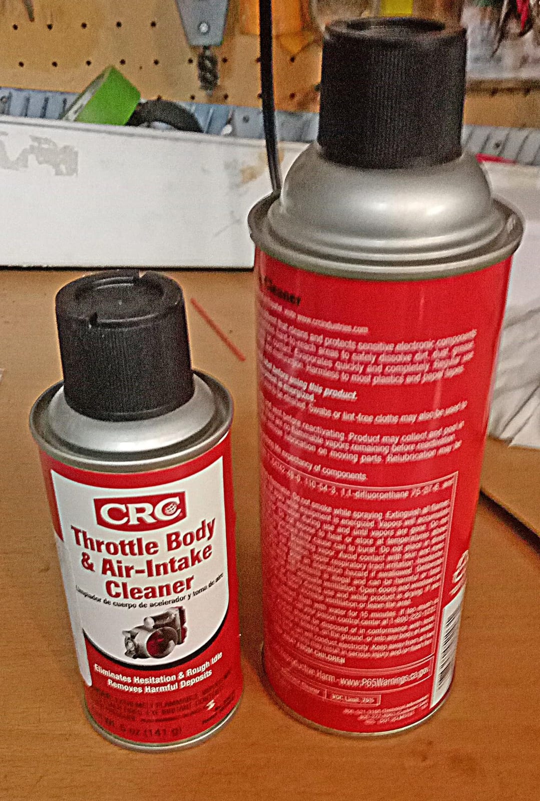 CRC Throttle Body and Air Intake Cleaner for Gasoline Engines - 5 oz | Fast-Drying Low-VOC Cleaner, Deposit Removal, Reduced Rough Idle & Hesitation, Throttle Body Cleaner customer photo 2