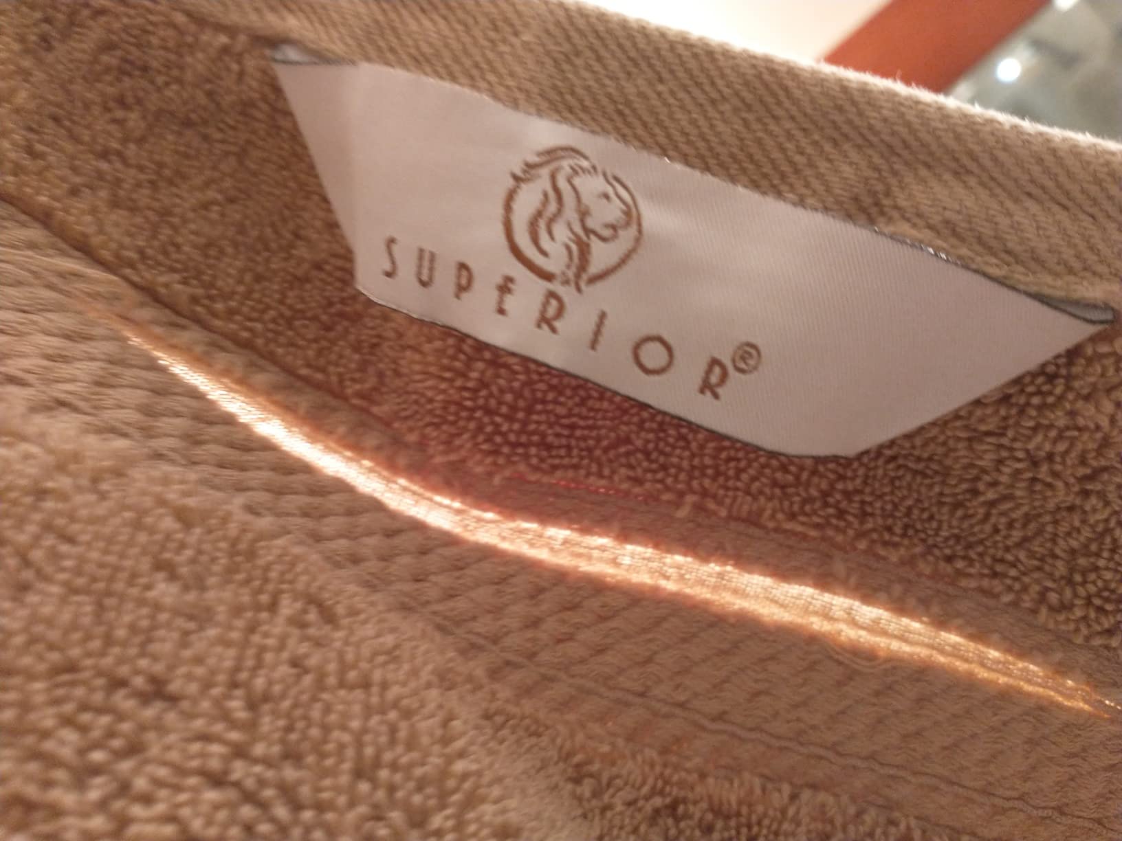SUPERIOR Egyptian Cotton Ultra Plush & Absorbent, 6 Piece Set, Latte customer photo 1