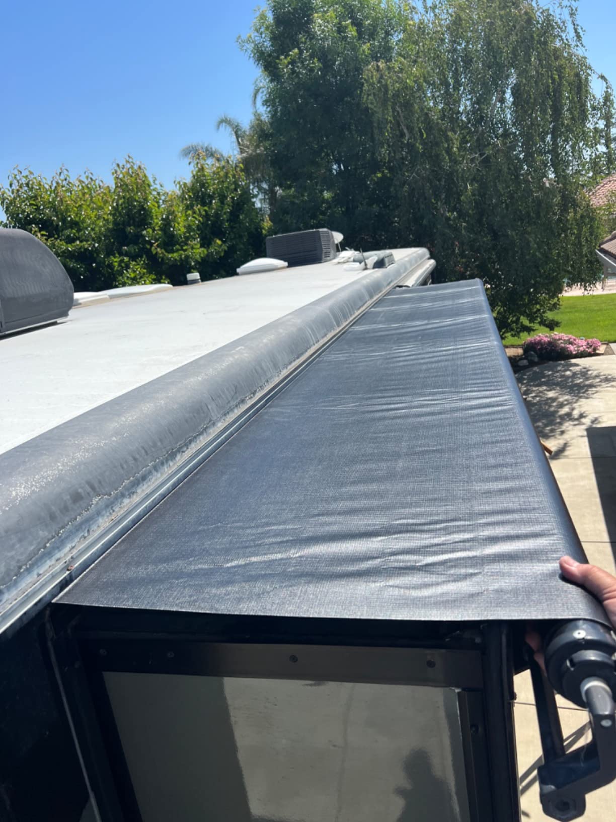 The ShadePro RV Slideout Topper - 140