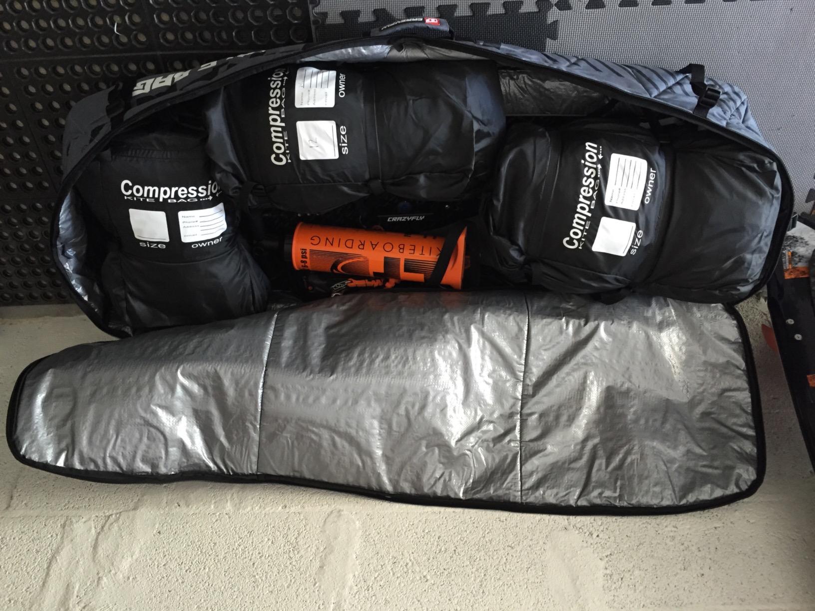 Kiteboard Kite Compression Bag customer photo 1