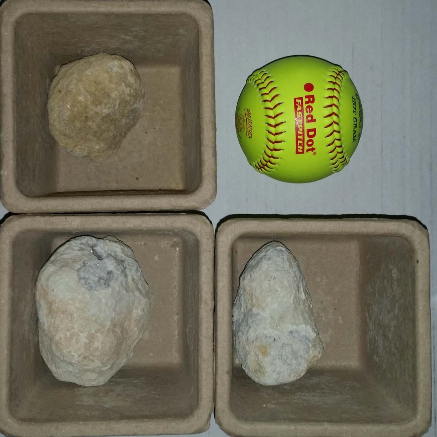 Blue Marble Break Open A Gigantic Geode - Break Your Own Large Geode with Crystals, Earth Science Kit for Kids to Learn Geology customer photo 2