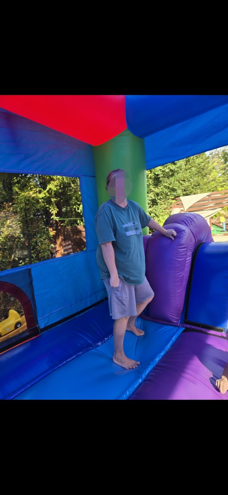 JumpOrange 25x13ft Octopus Commercial 15oz PVC Bouncer Slide Combo with Pool customer photo 2