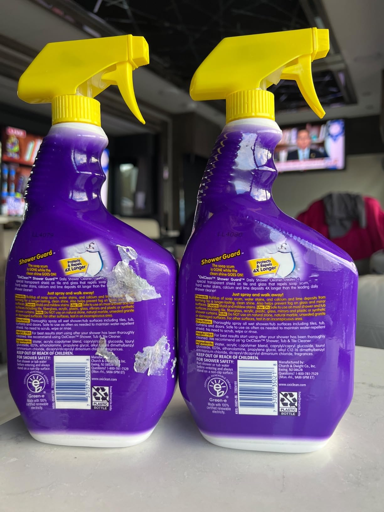 OxiClean Shower Guard Daily Shower Cleaner, 30 oz. | Protects & Repels Stains, Prevents Soap Scum Buildup customer photo 2