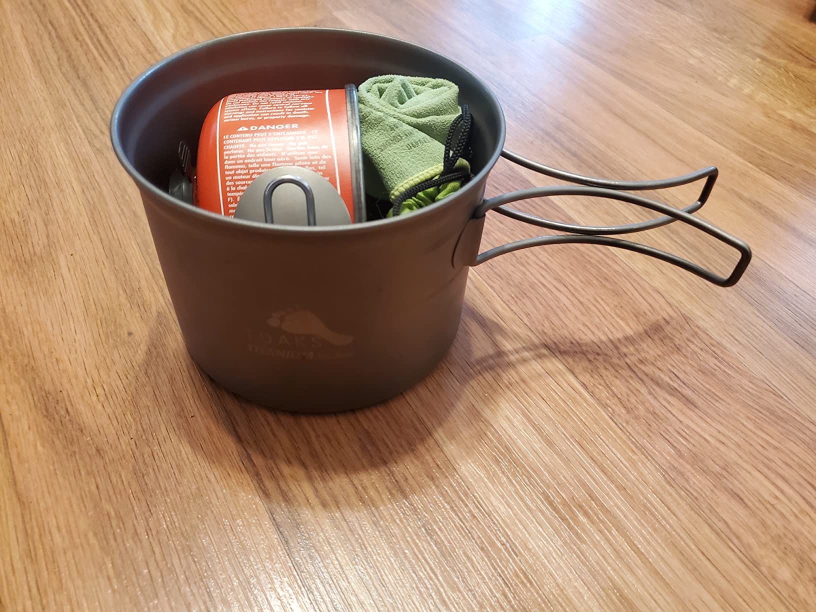 TOAKS Titanium 900ml Pot with 115mm Diameter customer photo 2