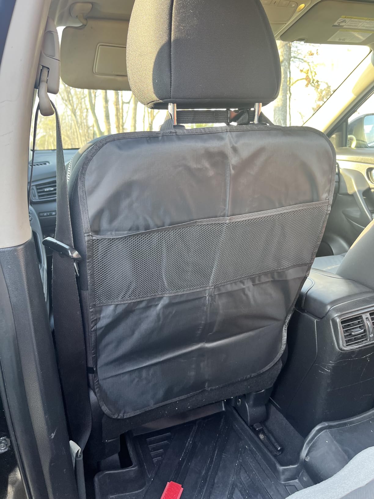 Kick Mats with Organizer - 2 Pack Backseat Protector SeatCovers for Your Car, SUV, Minivan or Truck Seats - VehicleBack Seat Kids Safety Accessories -Universal Fit AutomotiveInterior Protectors customer photo 2