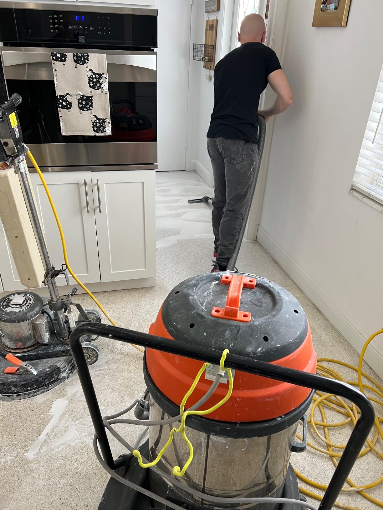 Industrial Wet/Dry Vacuum Cleaner 2 Motors 2000W 225 CFM 21-Gallon Capacity JM773 customer photo 2