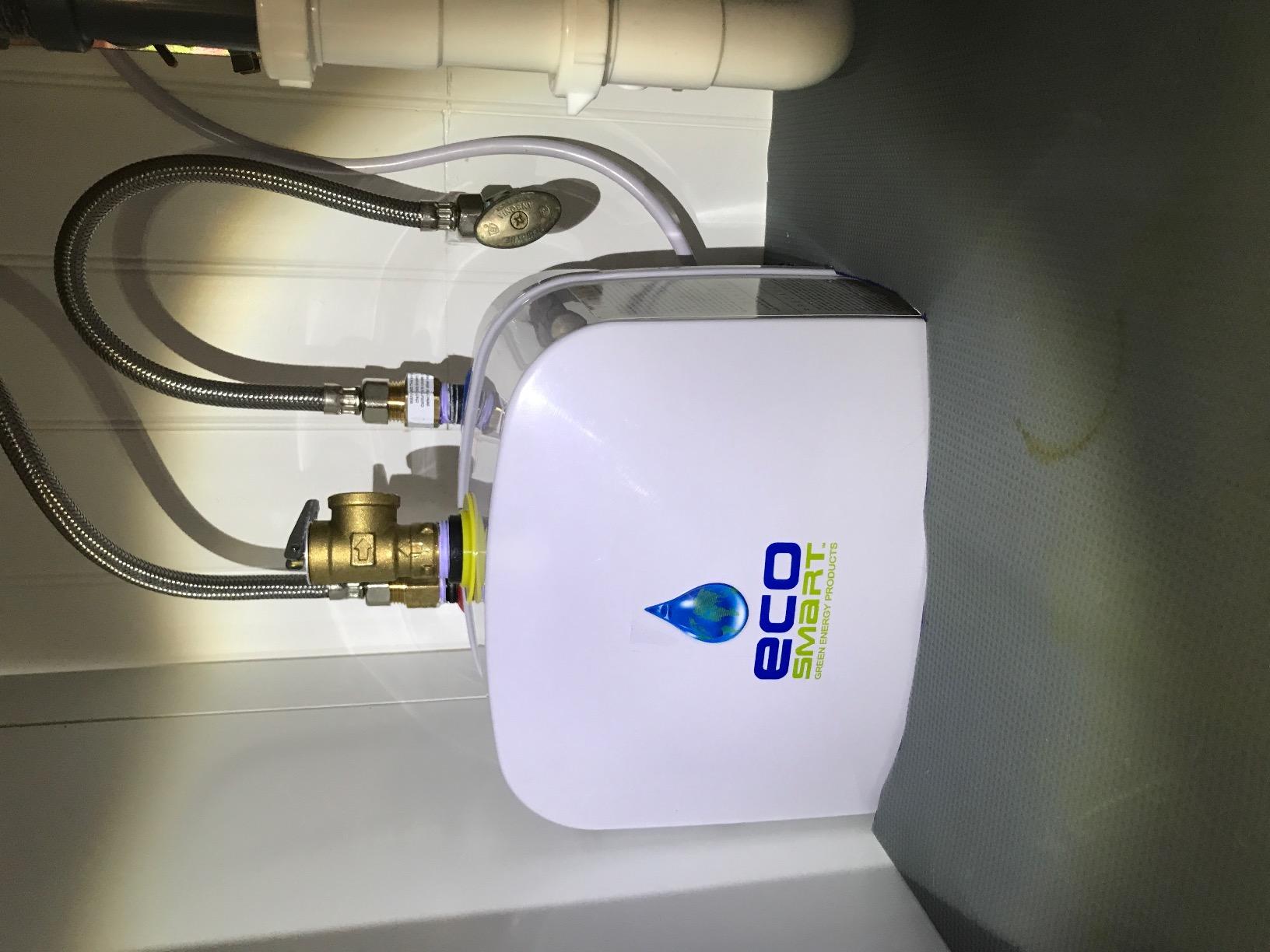 EcoSmart ECO MINI 1 1.5-Gallon 120V Electric Mini Tank Water Heater customer photo 2