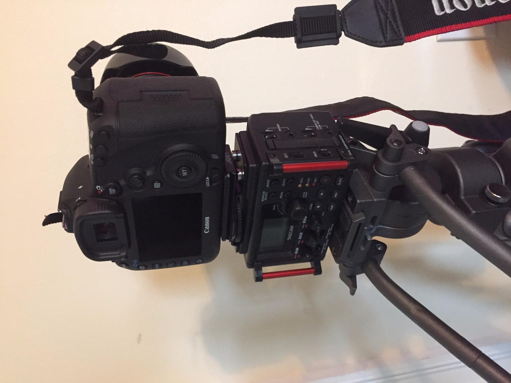 TASCAM 4-Channel Portable Audio Recorder for Videographers, 2 Combo XLR/TRS, Dual 3.5mm Inputs, Limiter, HP Filter (DR-60DmkII) customer photo 1