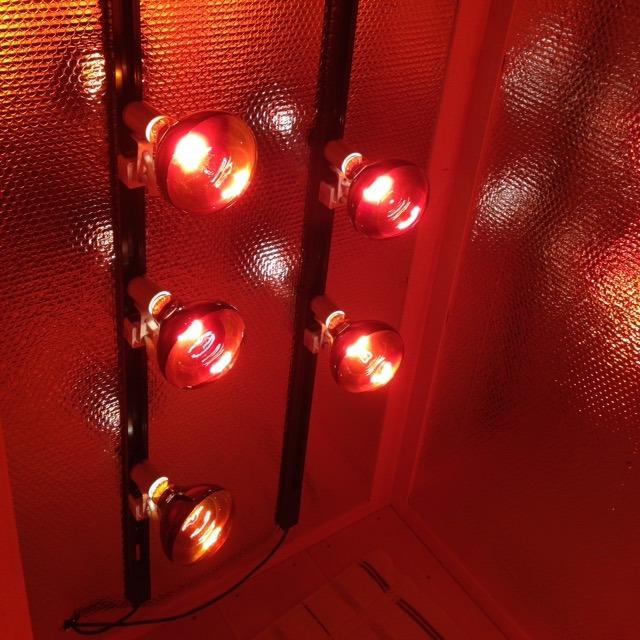 RubyLux NIR-A Near Infrared Bulb Grade A - 250W Red 1 Count customer photo 1