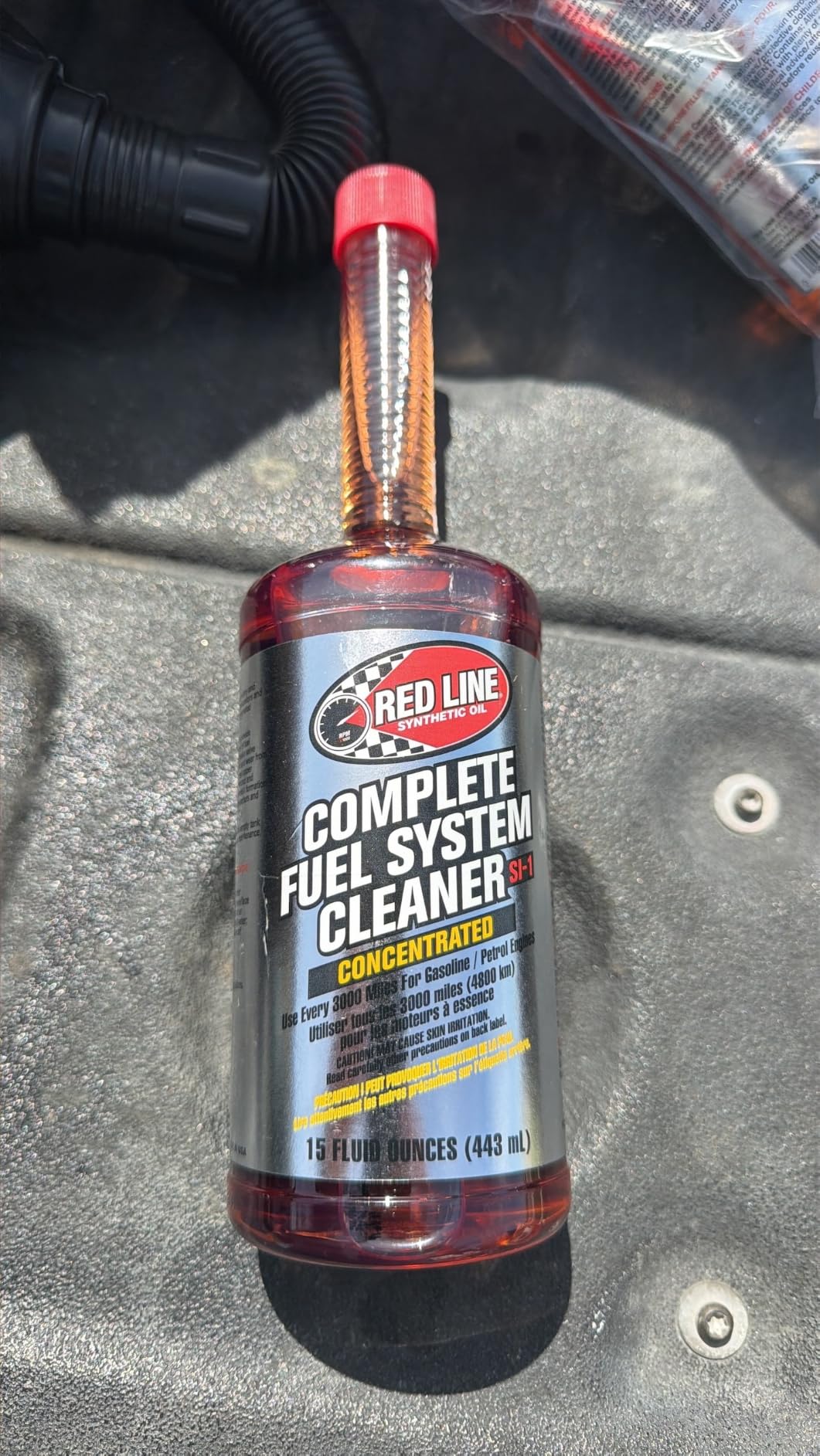 Red Line 60103 SI-1 Complete Fuel System Cleaner, Cleans and Prevents Corrosion in Fuel Systems, Cleans Injectors, Carburetors, Valve and Combustion Chamber Deposits - 15 Ounce (2 Pack) customer photo 2