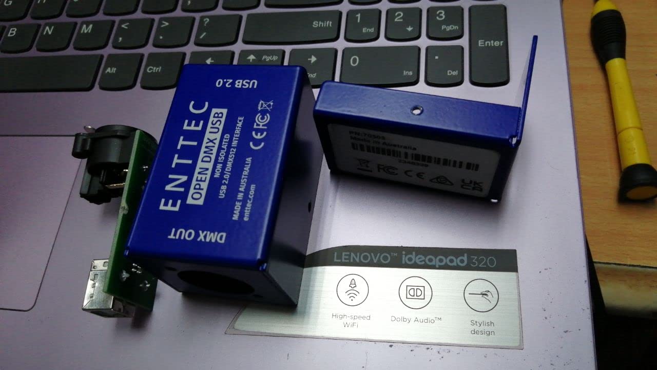 Enttec Open DMX USB 70303 Lighting Interface customer photo 1