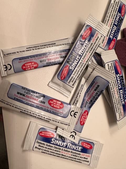 NeilMed Sinus Rinse All Natural Relief Premixed Refill Packets 100 Count (Pack of 1) customer photo 2