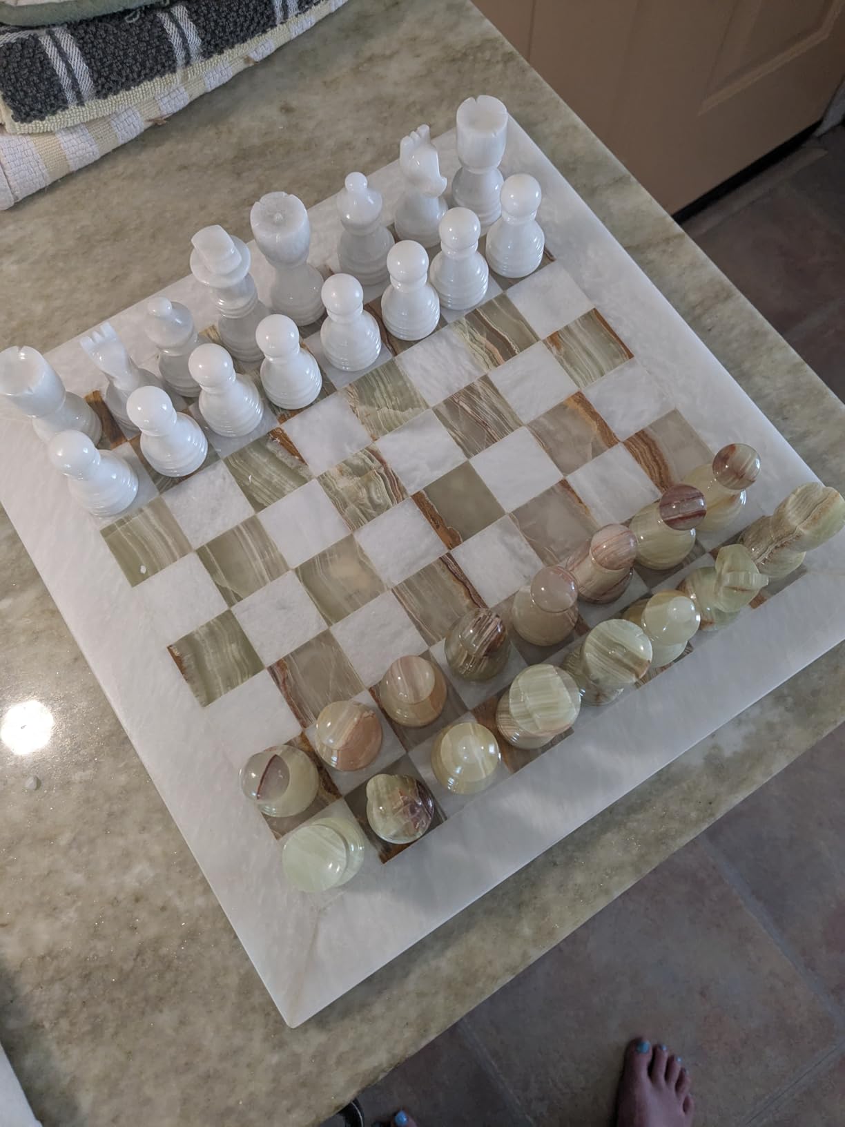 Radicaln Marble Chess Set 12